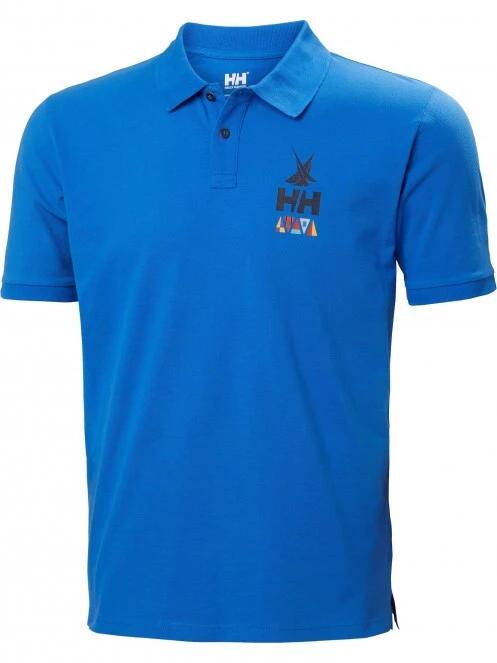 tricou cu guler pt. barbati Helly Hansen Koster Polo albastru 5