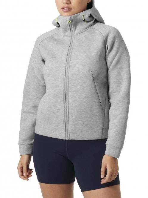 pulover cu gluga pt. femei Helly Hansen W Hp Ocean Fz Jacket 2.0 gri 2