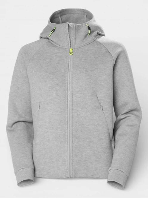 pulover cu gluga pt. femei Helly Hansen W Hp Ocean  Fz Short Jacket gri 5