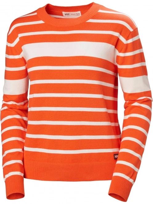 pulover pt. femei Helly Hansen W Skagen Sweater 2.0 portocaliu 2