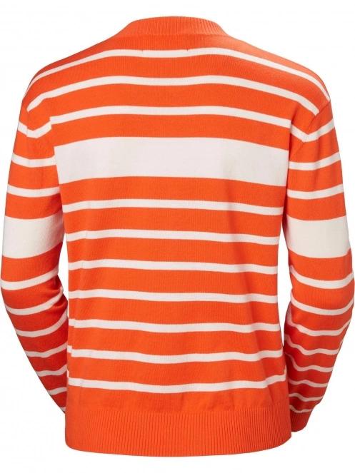 pulover pt. femei Helly Hansen W Skagen Sweater 2.0 portocaliu 3
