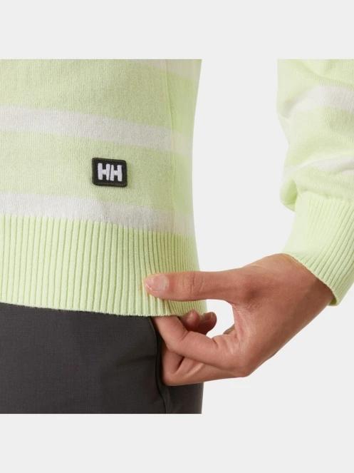 pulover pt. femei Helly Hansen W Skagen Sweater 2.0 verde 4
