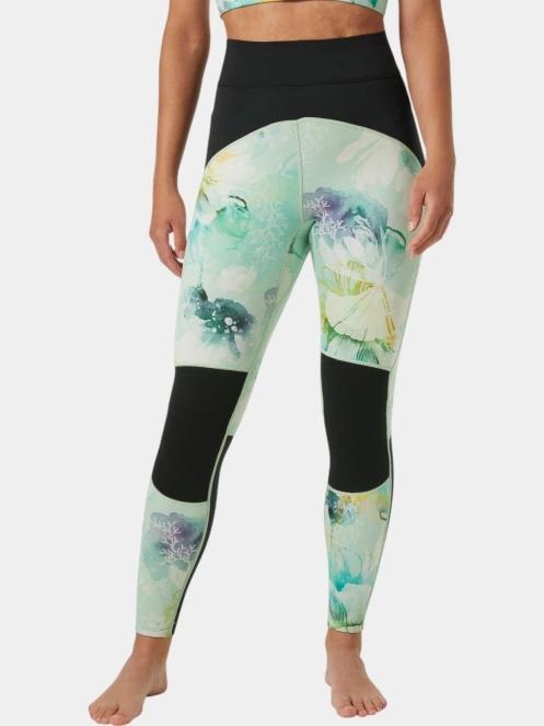 pantaloni din neopren pt. femei Helly Hansen W Waterwear Tights 2.0 verde 2