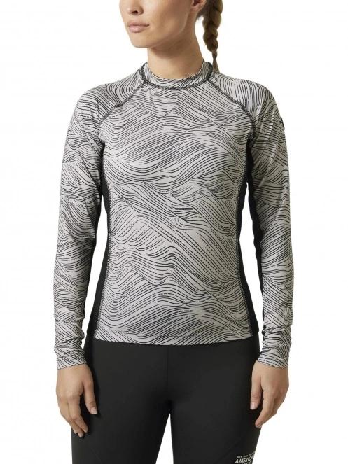 lycra cu maneci lungi pt. femei Helly Hansen W Waterwear Rashguard nisip 2