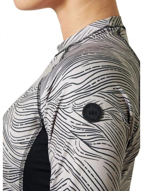 lycra cu maneci lungi pt. femei Helly Hansen W Waterwear Rashguard nisip 4