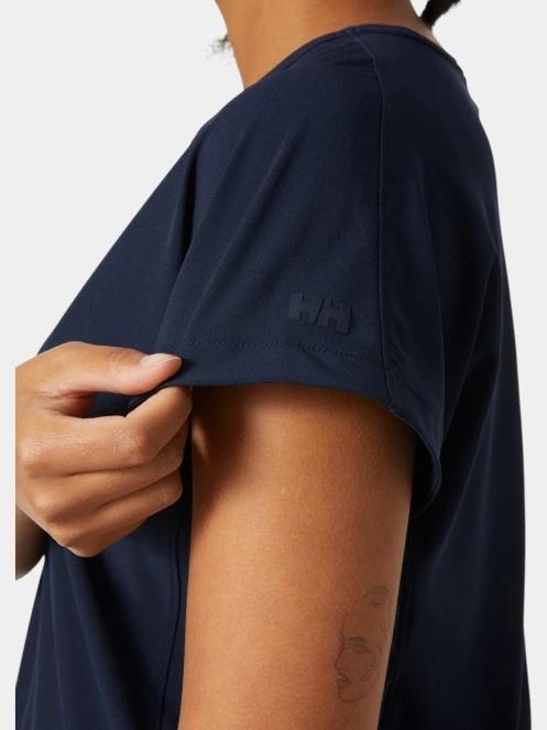 tricou cu maneci scurte pt. femei Helly Hansen W Thalia Summer Top albastru inchis 5