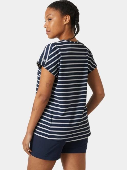 tricou cu maneci scurte pt. femei Helly Hansen W Thalia Summer Top albastru inchis 3