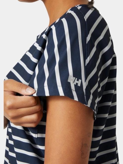 tricou cu maneci scurte pt. femei Helly Hansen W Thalia Summer Top albastru inchis 5