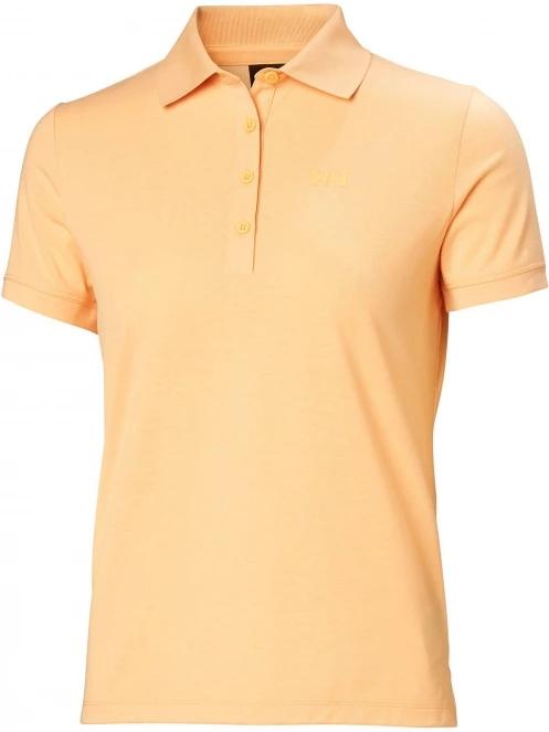tricou cu guler pt. femei Helly Hansen W Siren Polo galben 6