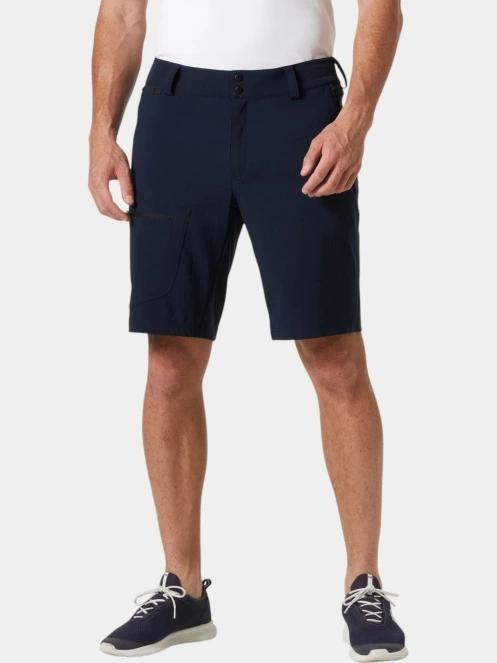 pantaloni scurti pt. barbati Helly Hansen Hp Race Softshell Cargo Shorts albastru inchis 2