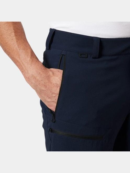 pantaloni scurti pt. barbati Helly Hansen Hp Race Softshell Cargo Shorts albastru inchis 4