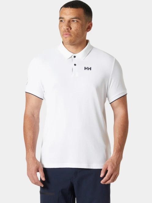 tricou cu guler pt. barbati Helly Hansen Ocean Polo 2.0 alb 2