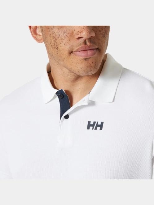 tricou cu guler pt. barbati Helly Hansen Ocean Polo 2.0 alb 5