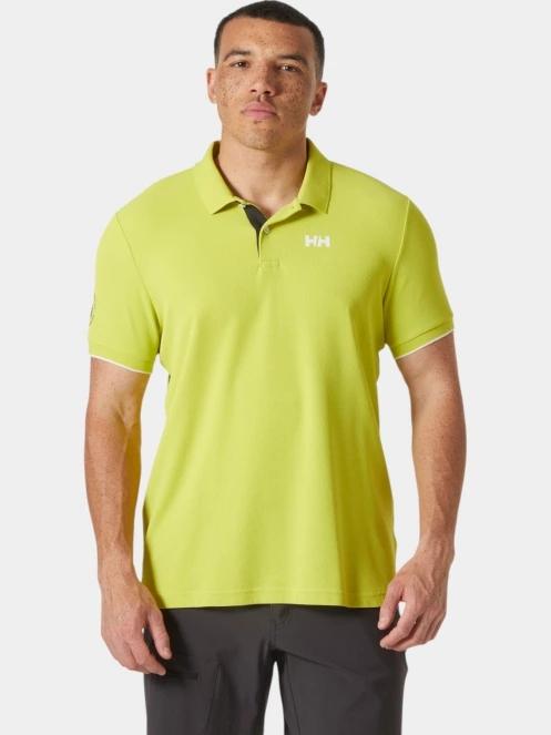 tricou cu guler pt. barbati Helly Hansen Ocean Polo 2.0 verde 2