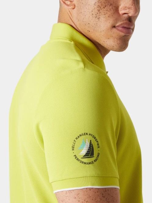 tricou cu guler pt. barbati Helly Hansen Ocean Polo 2.0 verde 4