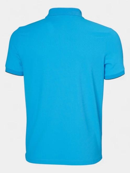 tricou cu guler pt. barbati Helly Hansen Ocean Polo 2.0 albastru deschis 7
