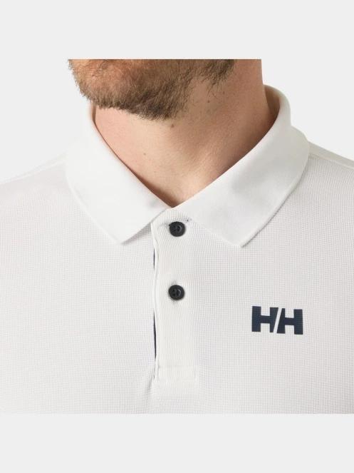 tricou cu guler pt. barbati Helly Hansen Ocean Polo 2.0 alb 4