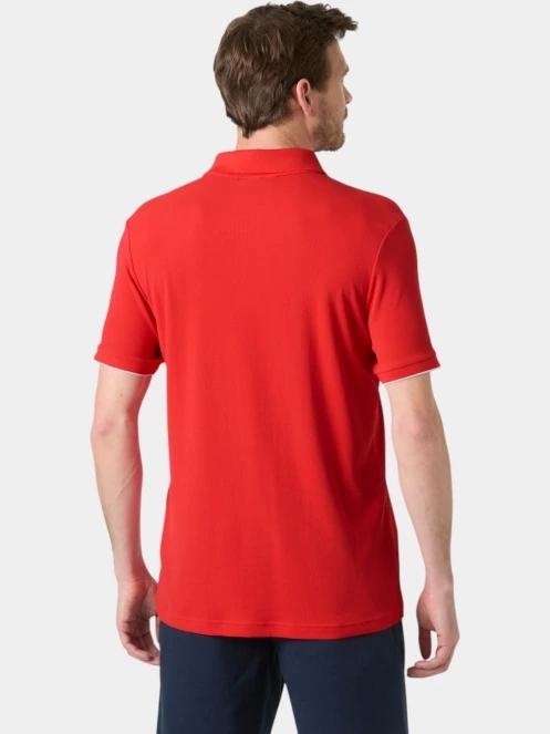 tricou cu guler pt. barbati Helly Hansen Ocean Polo 2.0 rosu 3