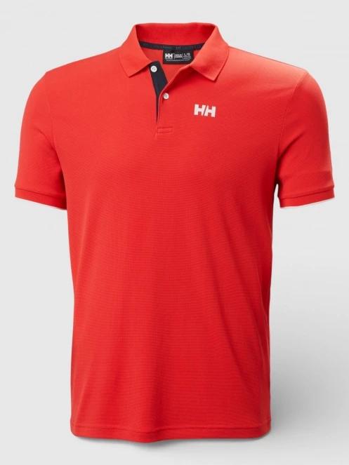 tricou cu guler pt. barbati Helly Hansen Ocean Polo 2.0 rosu 6