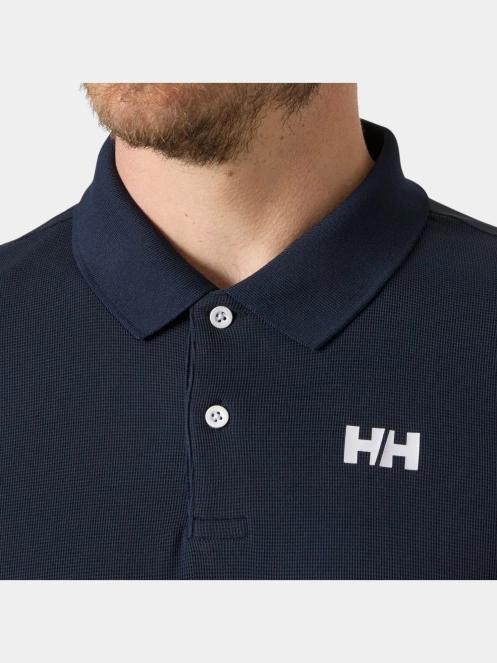 tricou cu guler pt. barbati Helly Hansen Ocean Polo 2.0 albastru inchis 4