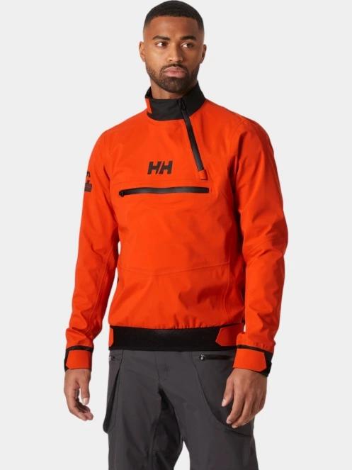 jacheta pentru navigatie pt. barbati Helly Hansen Foil Shell Smock portocaliu 2