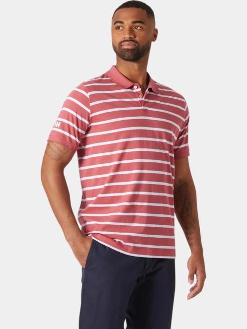 tricou cu guler pt. barbati Helly Hansen Newport Polo 2.0 rosu 2