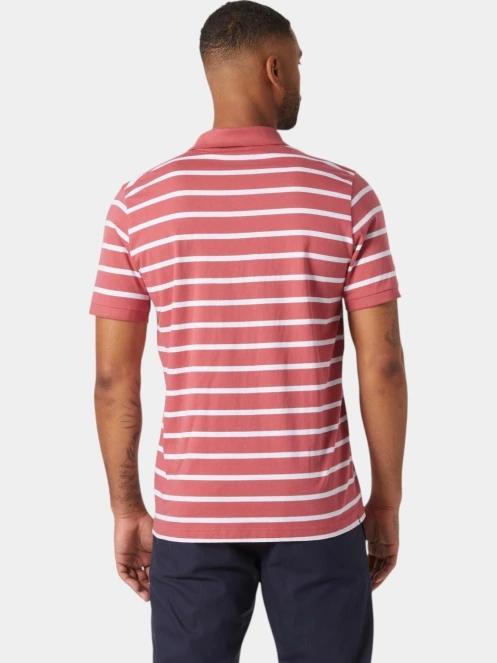 tricou cu guler pt. barbati Helly Hansen Newport Polo 2.0 rosu 3