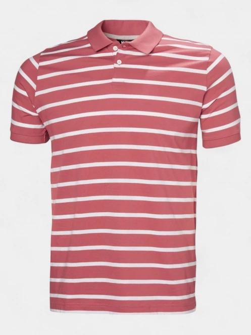 tricou cu guler pt. barbati Helly Hansen Newport Polo 2.0 rosu 5