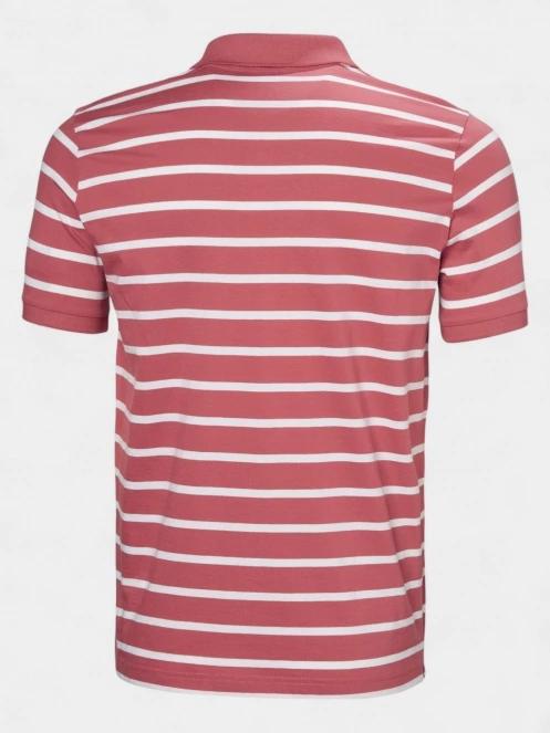 tricou cu guler pt. barbati Helly Hansen Newport Polo 2.0 rosu 6