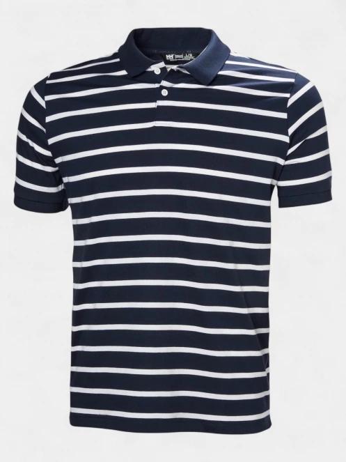 tricou cu guler pt. barbati Helly Hansen Newport Polo 2.0 albastru inchis 6