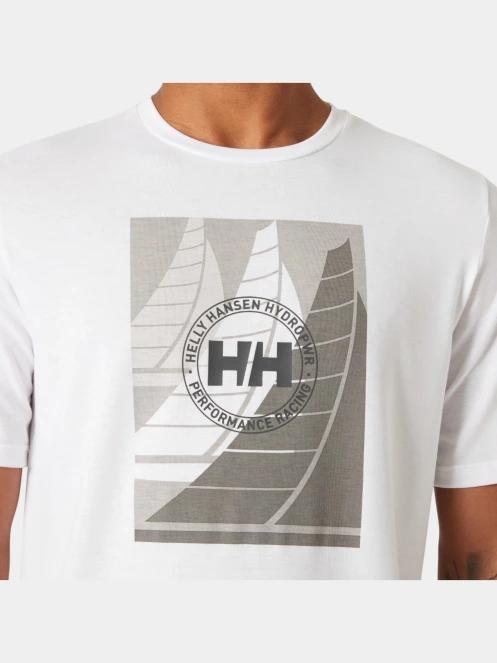 tricou pentru sport, cu maneci scurte pt. barbati Helly Hansen Hp Race Graphic T-Shirt alb 5