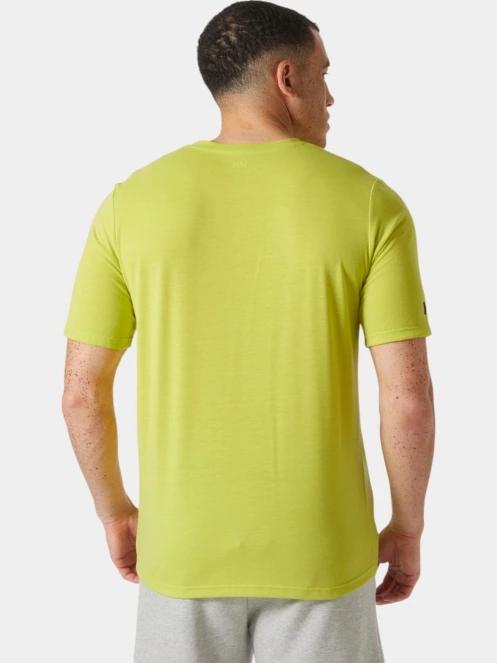 tricou pentru sport, cu maneci scurte pt. barbati Helly Hansen Hp Race Graphic T-Shirt verde 3
