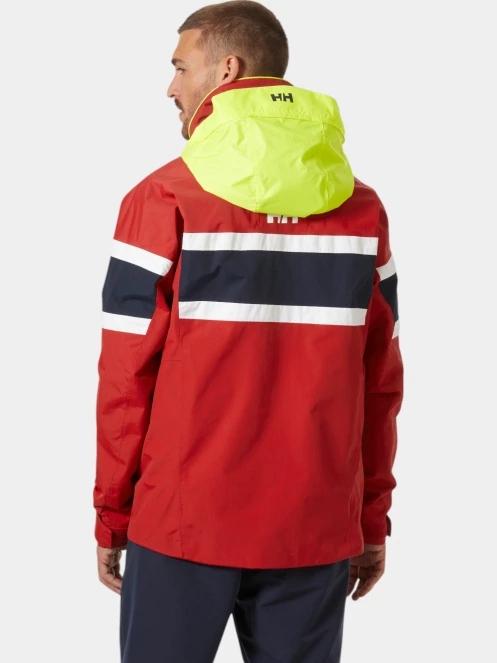 jacheta pentru navigatie pt. barbati Helly Hansen Salt Original Jacket rosu 3