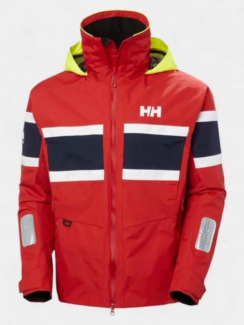 jacheta pentru navigatie pt. barbati Helly Hansen Salt Original Jacket rosu 9