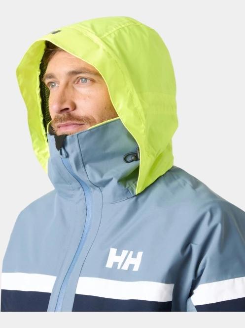 jacheta pentru navigatie pt. barbati Helly Hansen Salt Original Jacket albastru 10