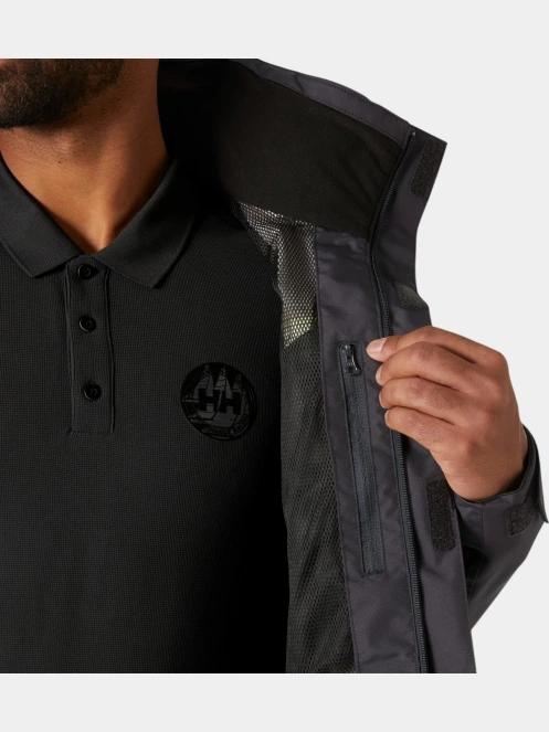 jacheta pentru navigatie pt. barbati Helly Hansen Salt Inshore Jacket negru 4