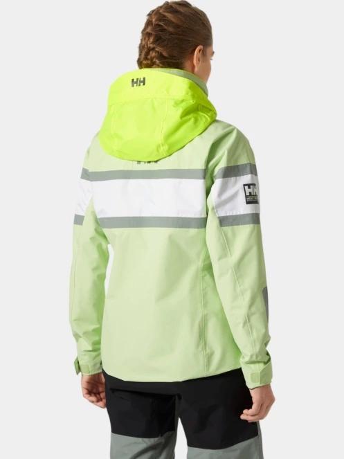 jacheta pentru navigatie pt. femei Helly Hansen W Salt Original Jacket verde 3