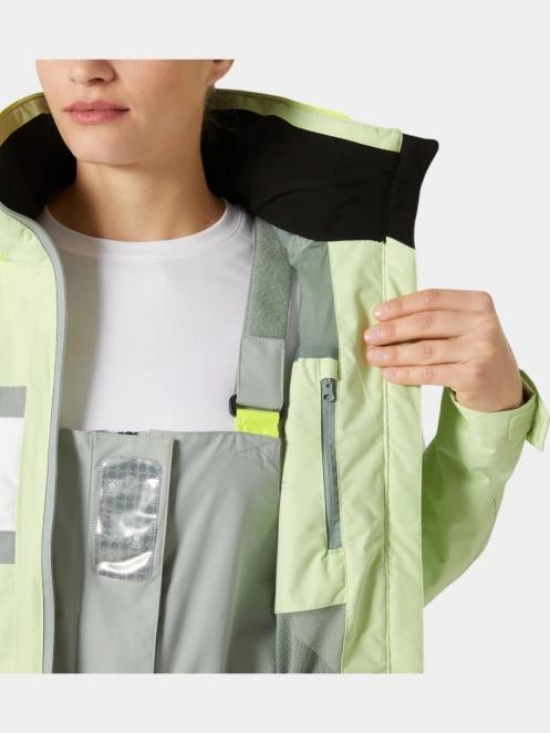 jacheta pentru navigatie pt. femei Helly Hansen W Salt Original Jacket verde 4