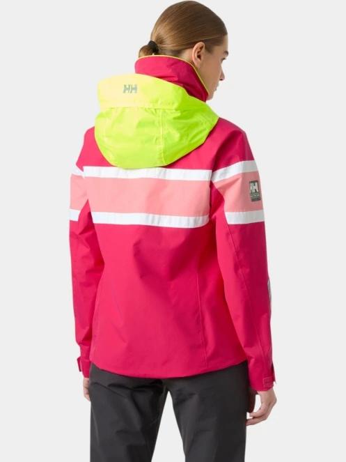 jacheta pentru navigatie pt. femei Helly Hansen W Salt Original Jacket magenta 3