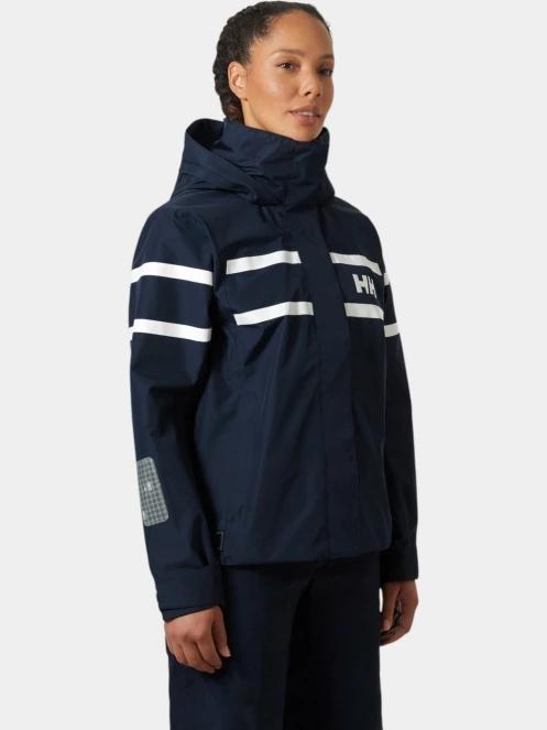 jacheta pentru navigatie pt. femei Helly Hansen W Salt Inshore Jacket albastru inchis 2