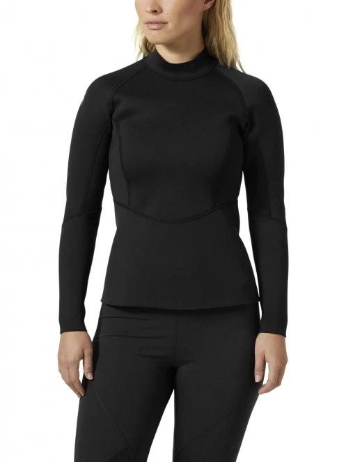 bluza din neopren pt. femei Helly Hansen W Waterwear Top negru 2