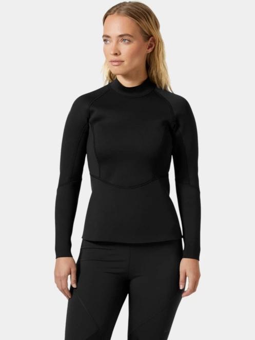 bluza din neopren pt. femei Helly Hansen W Waterwear Top negru 2