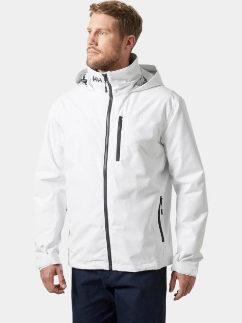 jacheta pentru navigatie pt. barbati Helly Hansen Crew Hooded Midlayer Jacket 2 alb 2