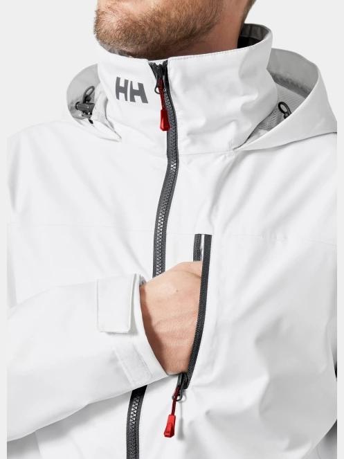 jacheta pentru navigatie pt. barbati Helly Hansen Crew Hooded Midlayer Jacket 2 alb 4
