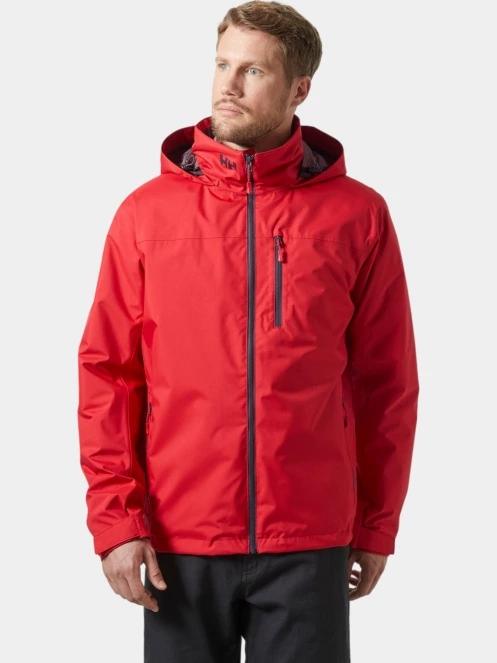 jacheta pentru navigatie pt. barbati Helly Hansen Crew Hooded Midlayer Jacket 2 rosu 2