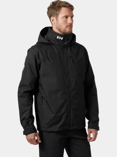 jacheta pentru navigatie pt. barbati Helly Hansen Crew Hooded Midlayer Jacket 2 negru 2