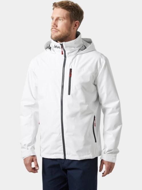 jacheta pentru navigatie pt. barbati Helly Hansen Crew Hooded Midlayer Jacket 2 alb 2