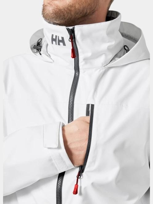 jacheta pentru navigatie pt. barbati Helly Hansen Crew Hooded Midlayer Jacket 2 alb 5