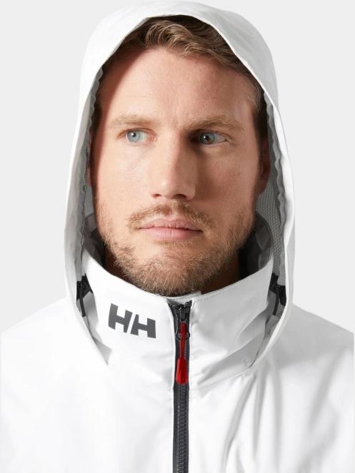jacheta pentru navigatie pt. barbati Helly Hansen Crew Hooded Midlayer Jacket 2 alb 4