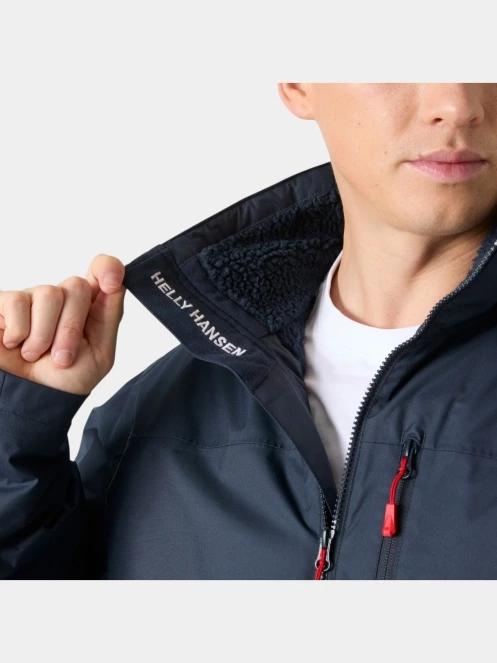 jacheta pentru navigatie pt. barbati Helly Hansen Crew Hooded Midlayer Jacket 2 albastru inchis 6